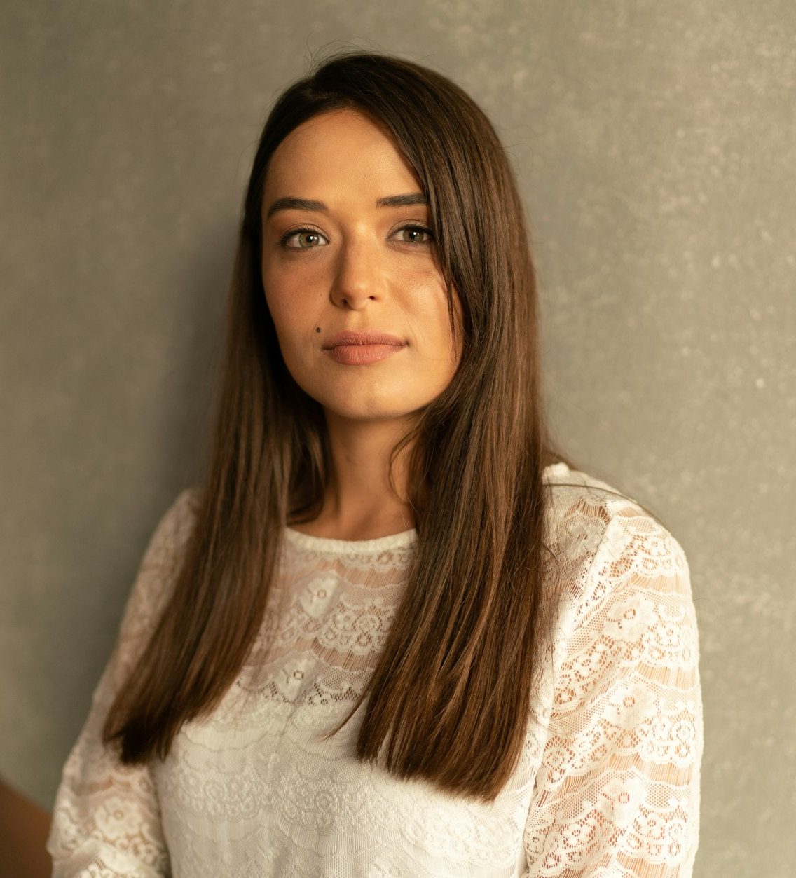 Young charming business woman portrait